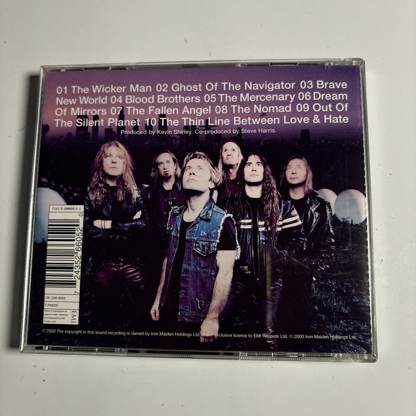 Iron Maiden - Brave New World (CD, 2000) EMI & Rock