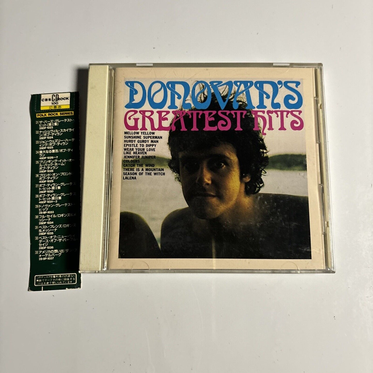 Donovan - Donovan's Greatest Hits (CD, 1987) Japan 28-8p-1033