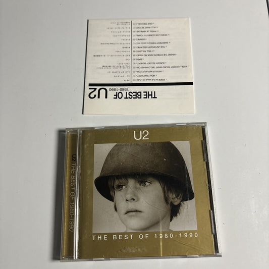U2 - The Best Of 1980-1990 (CD, 1998) Japan PHCR-1885 Island Records