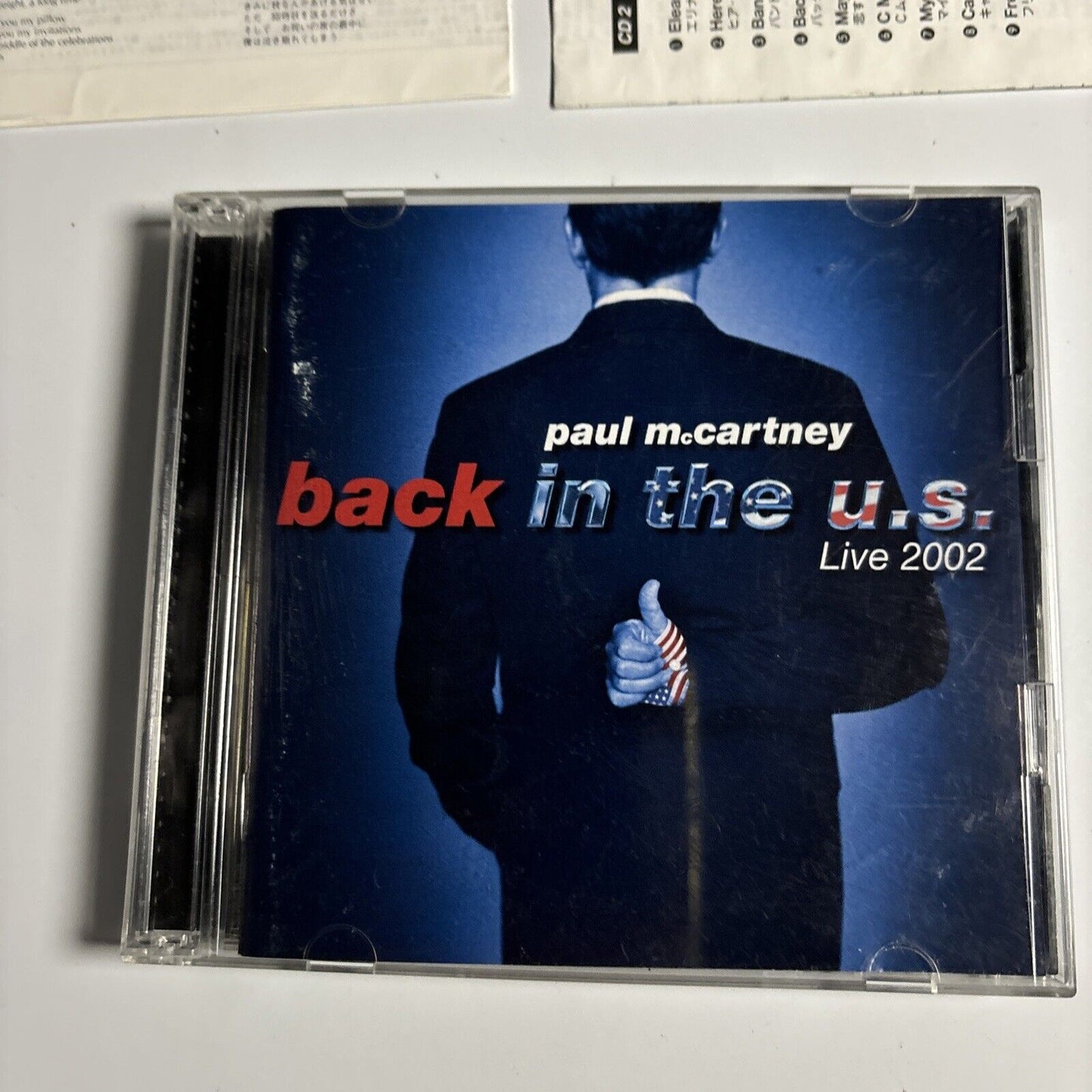 Paul McCartney - Back In The U.S. (CD, 2002, 2-Disc) Japan tocp-66110-11