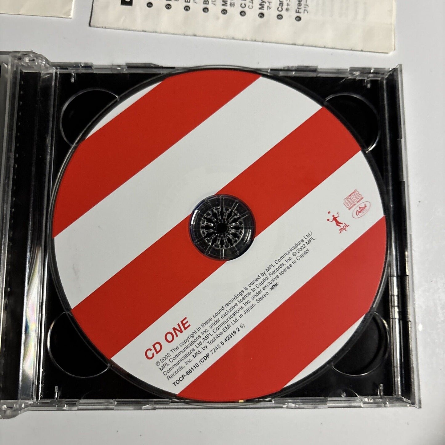 Paul McCartney - Back In The U.S. (CD, 2002, 2-Disc) Japan tocp-66110-11