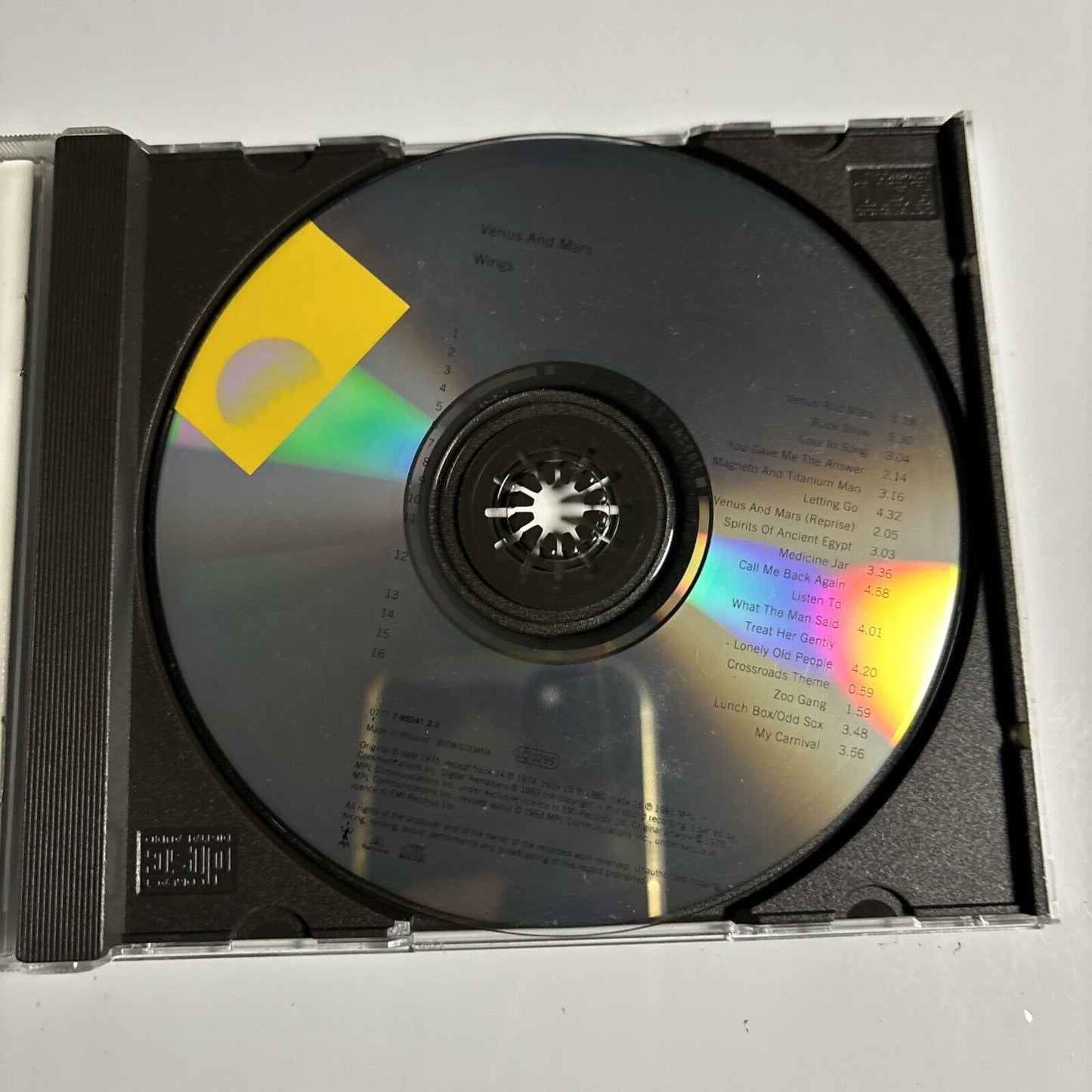 Wings - Venus And Mars (CD, 1993)