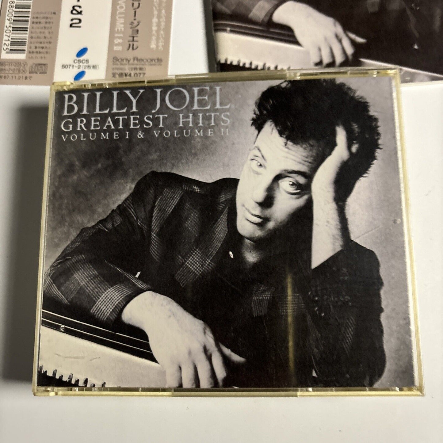 Billy Joel - Greatest Hits Volume I & Volume II (CD, 1985) Japan cscs-5071-2 obi