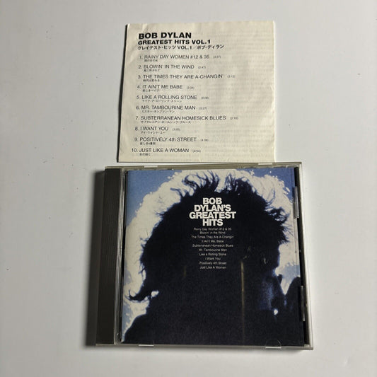 Bob Dylan - Bob Dylan's Greatest Hits (CD, 1999) Japan SME Records srcs-9481