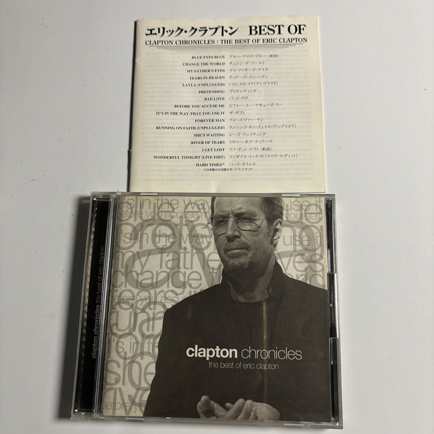 Eric Clapton - Clapton Chronicles  (CD, 1999) Japan wpcr-10600
