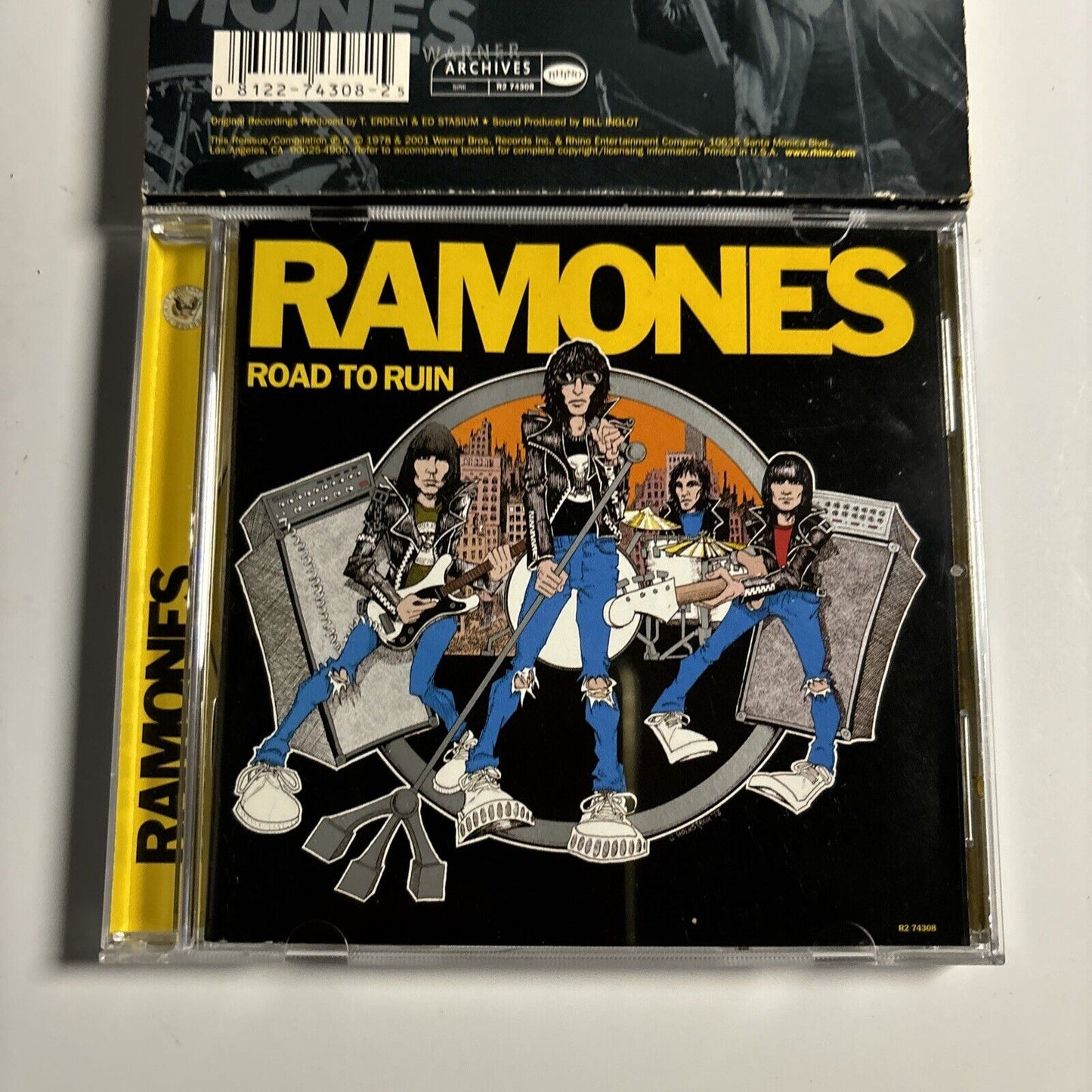 Ramones - Road To Ruin (CD, 2001) Rhino Records R2 74308