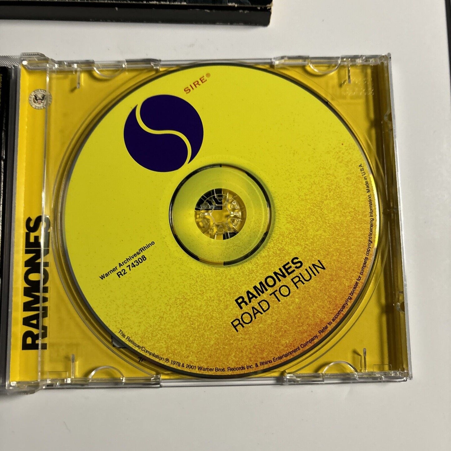 Ramones - Road To Ruin (CD, 2001) Rhino Records R2 74308