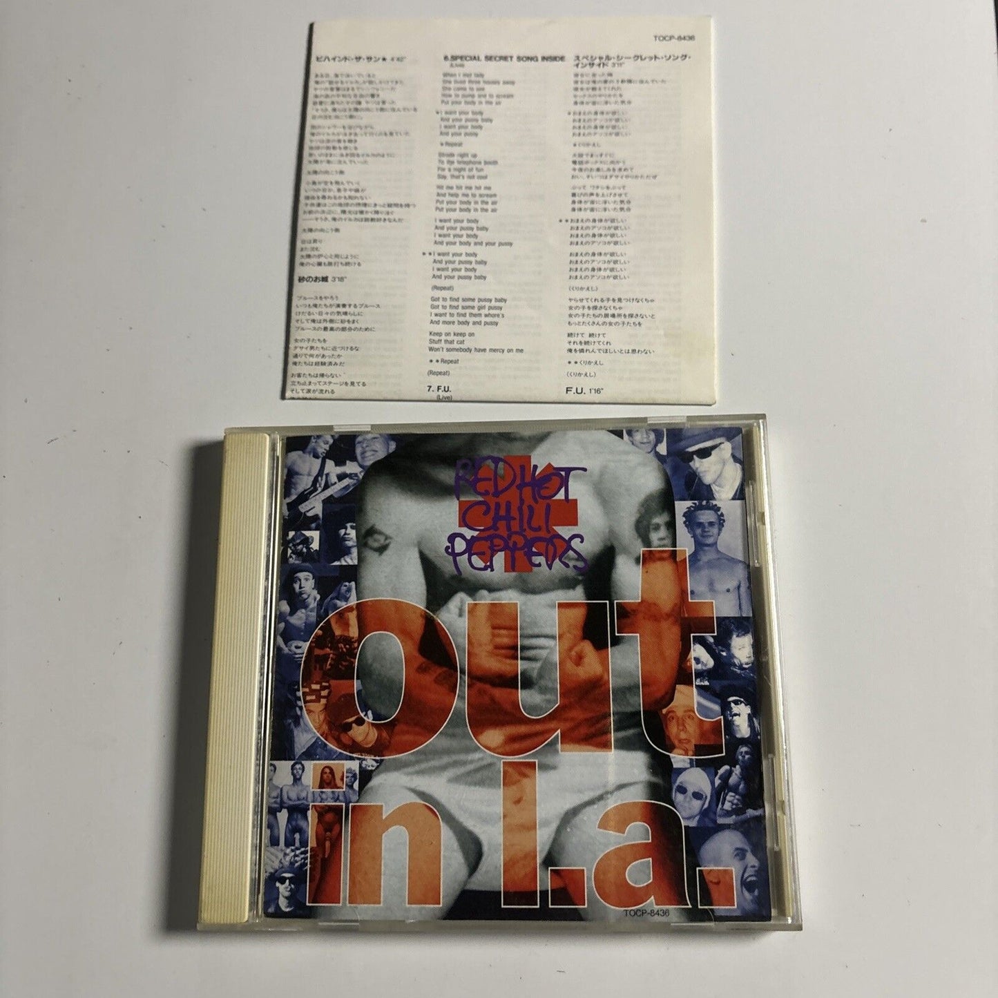 Red Hot Chili Peppers - Out In L.A. (CD, 1995) Japan tocp-8436