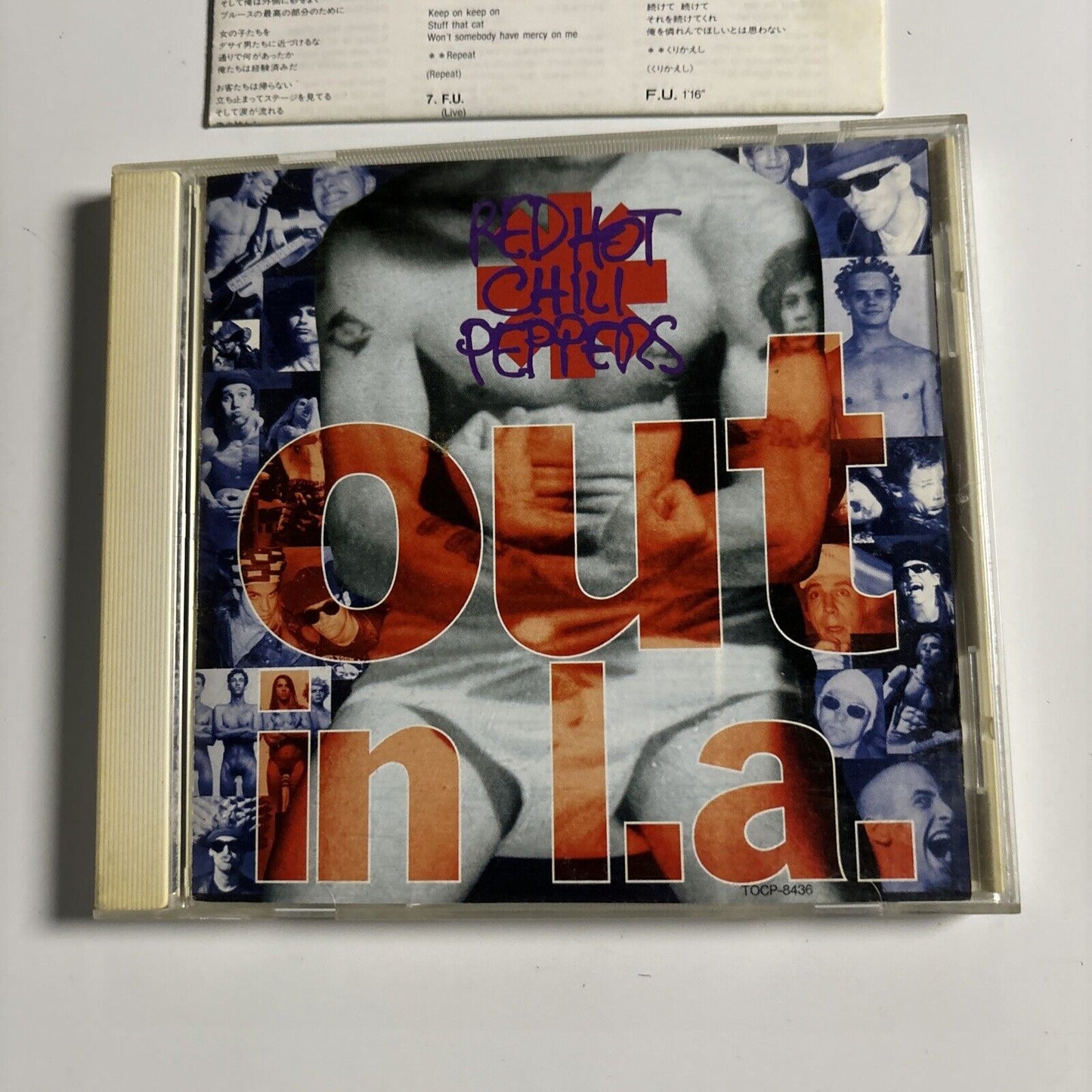 Red Hot Chili Peppers - Out In L.A. (CD, 1995) Japan tocp-8436