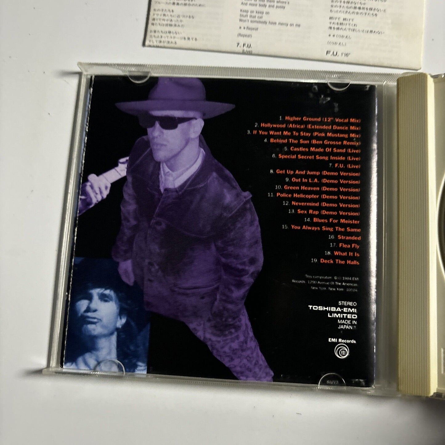 Red Hot Chili Peppers - Out In L.A. (CD, 1995) Japan tocp-8436