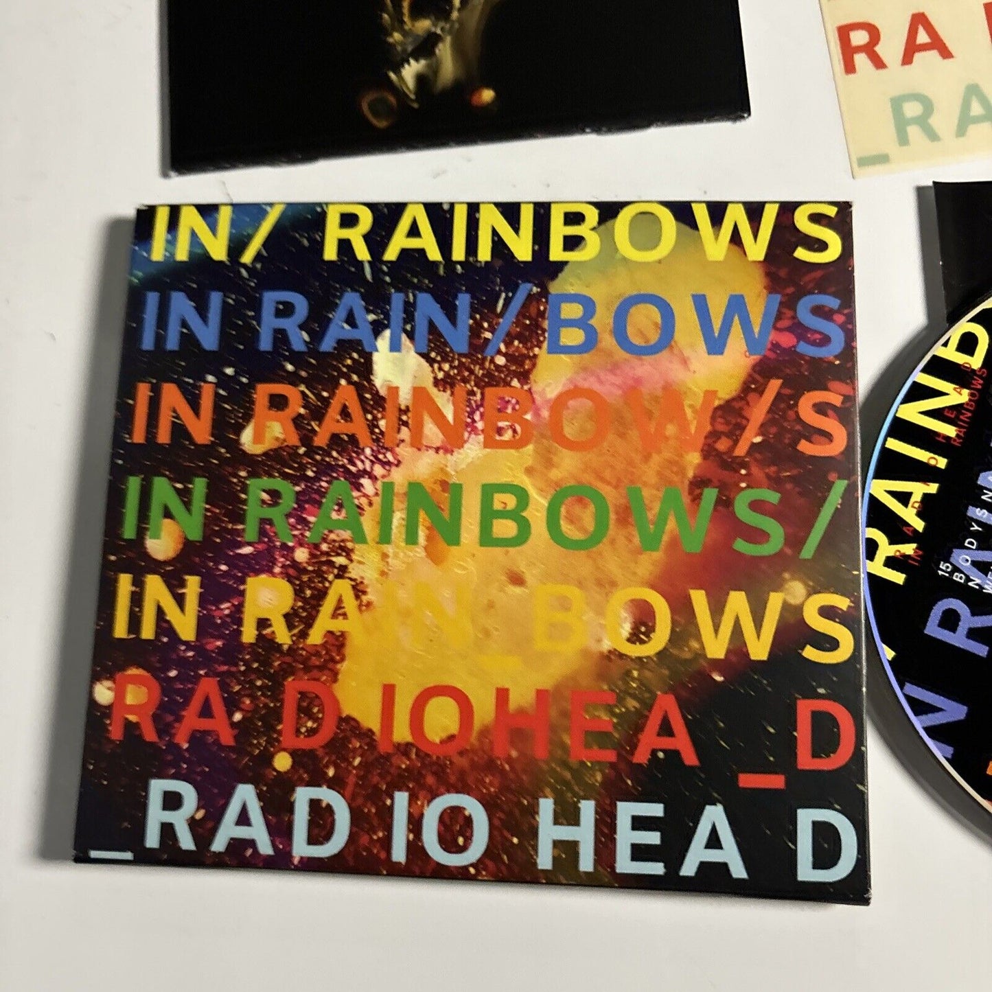 Radiohead - In Rainbows (CD, 2008) XL Recordings XLCD 324 Sticker