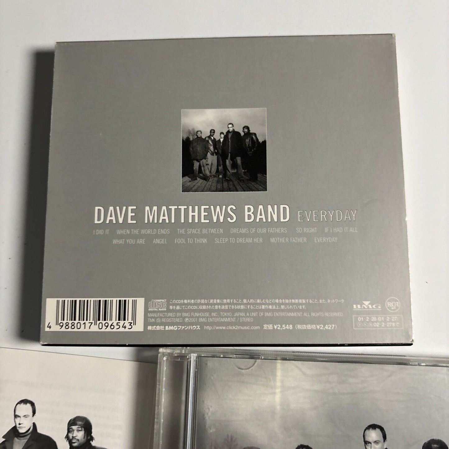 Dave Matthews Band - Everyday (CD, 2001) Japan BVCP-21140
