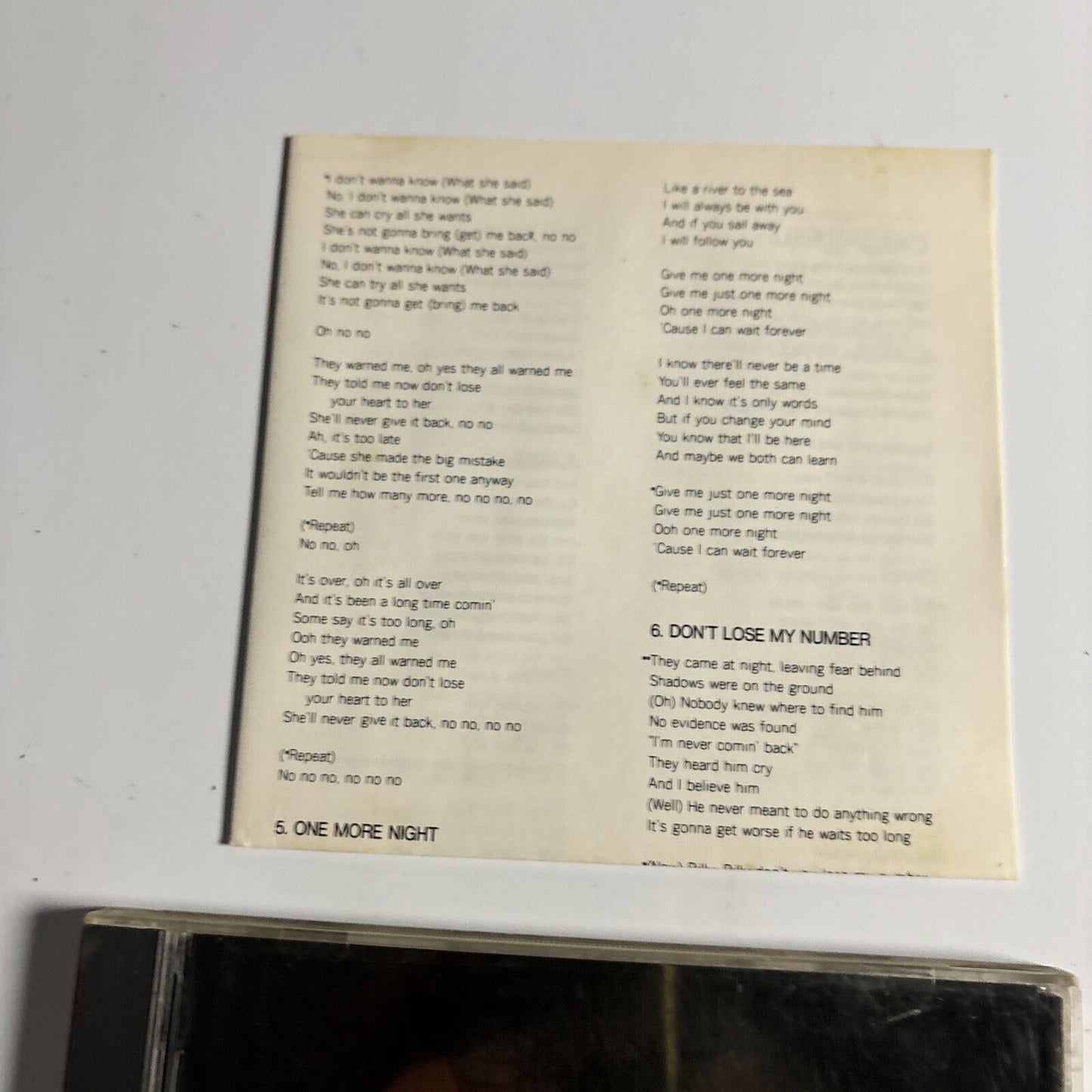 Phil Collins - No Jacket Required (CD, 1985) WEA 2 51699-2