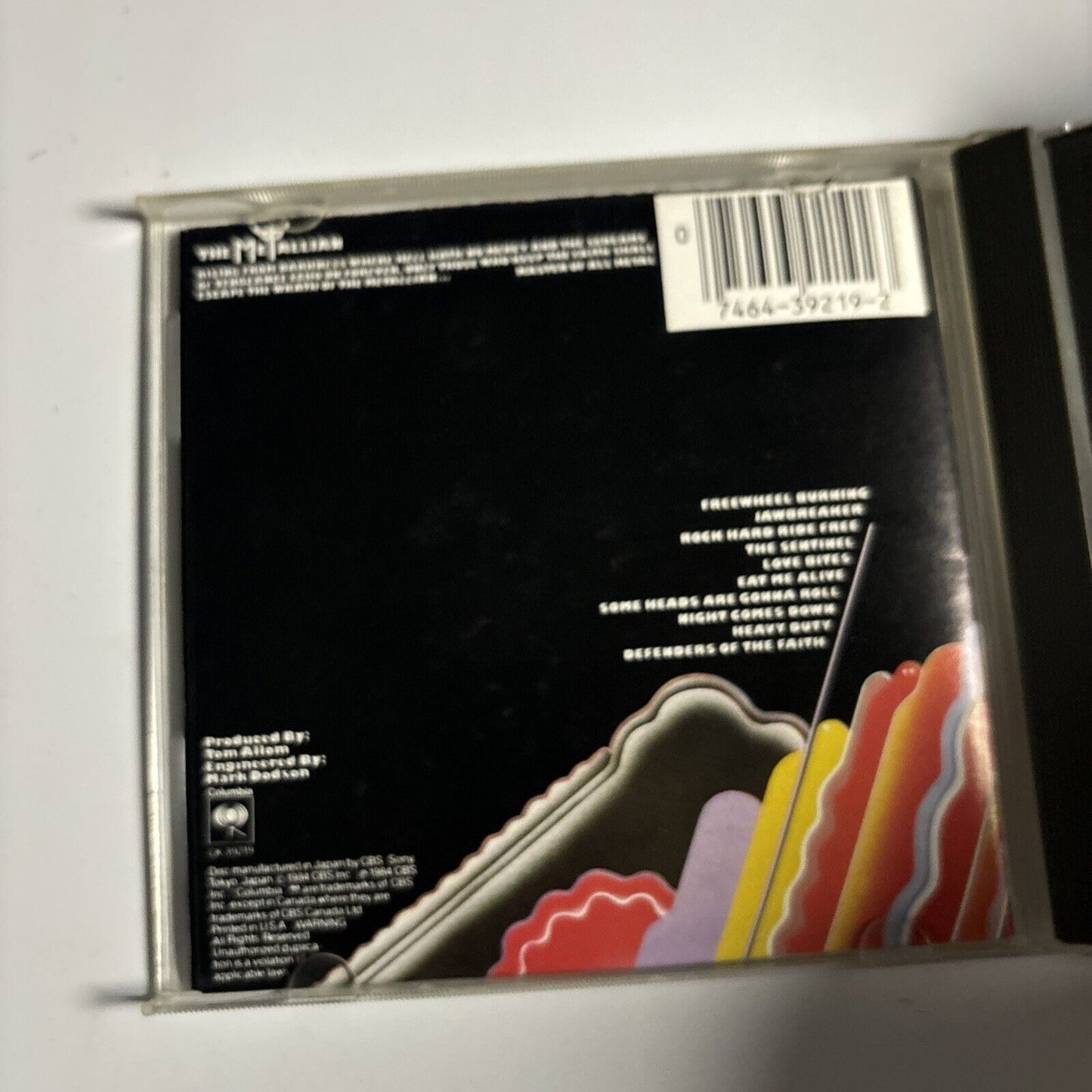 Judas Priest - Defenders Of The Faith (CD, 1984) Columbia CK 39219