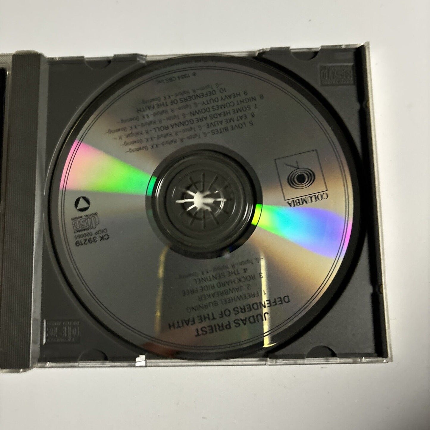 Judas Priest - Defenders Of The Faith (CD, 1984) Columbia CK 39219