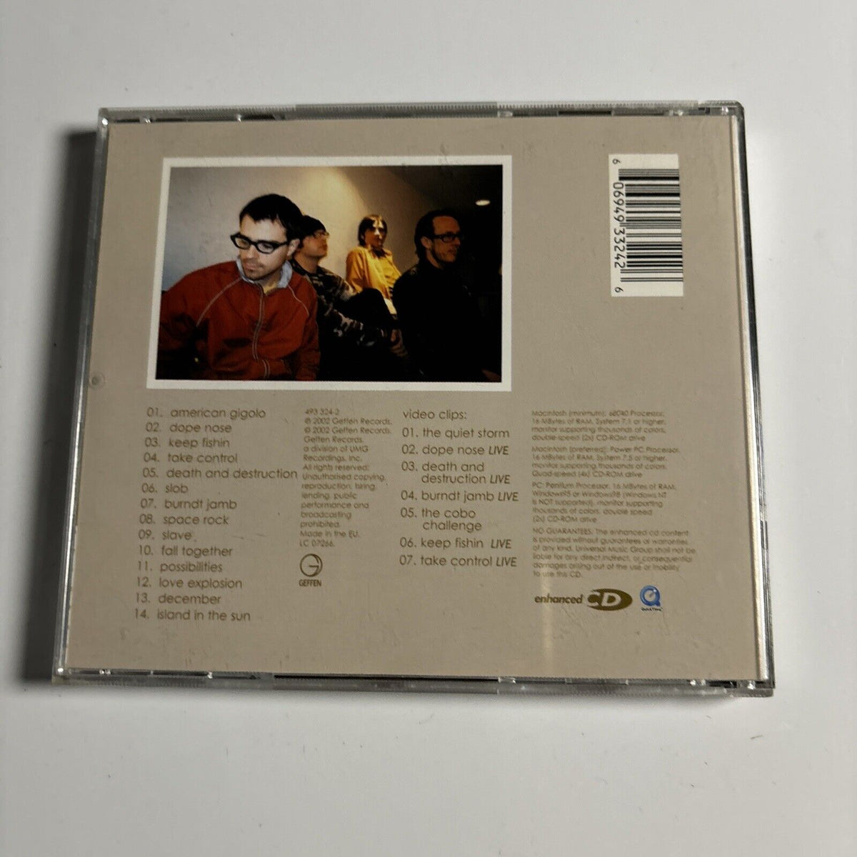 Weezer - Maladroit (CD, 2002) Geffen Records 493 324-2 – Retro Unit
