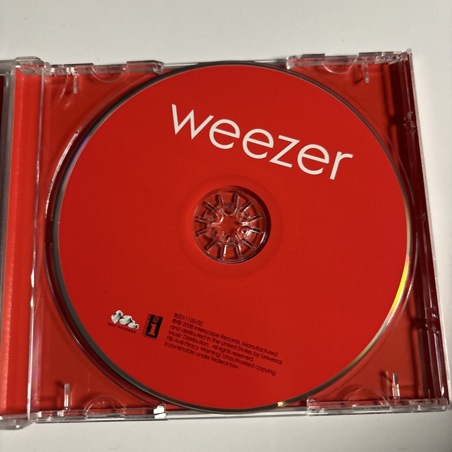 Weezer - The Red Album (CD, 2008) DGC B0011135-02