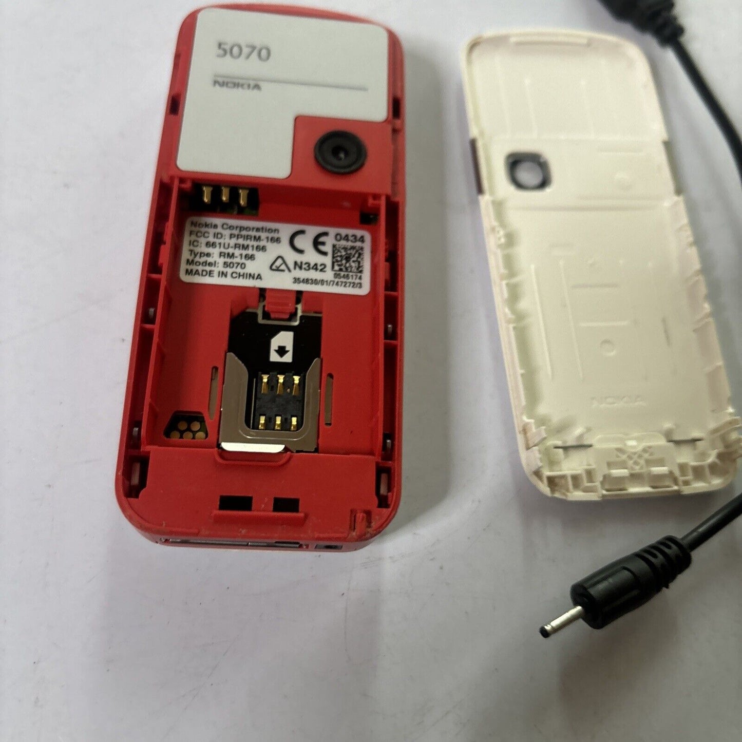 Nokia 5070 Mobile Phone *Untested For Parts Or Repair*