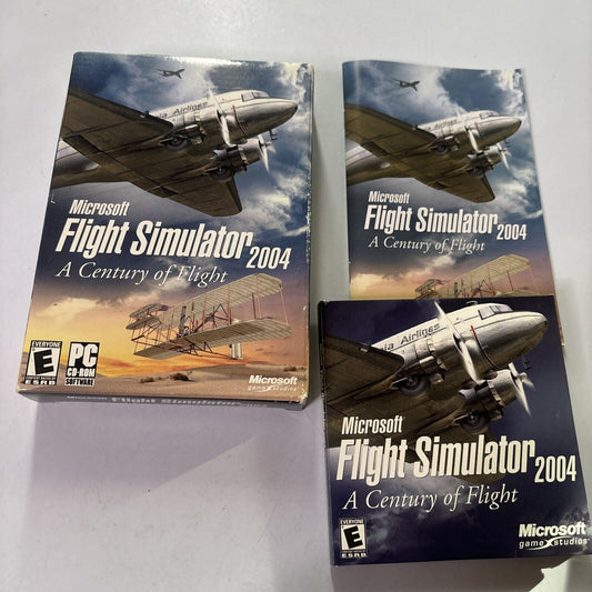 Microsoft Flight Simulator 2004 A Century Of Flight PC CDROM