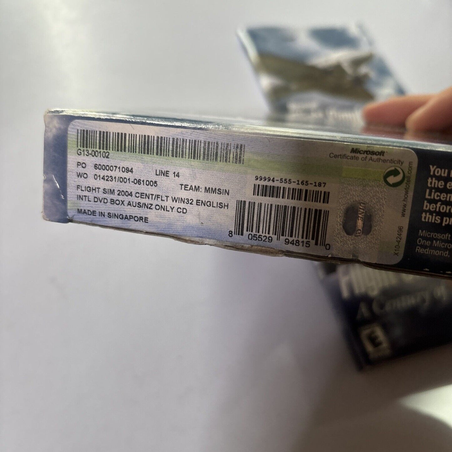 Microsoft Flight Simulator 2004 A Century Of Flight PC CDROM