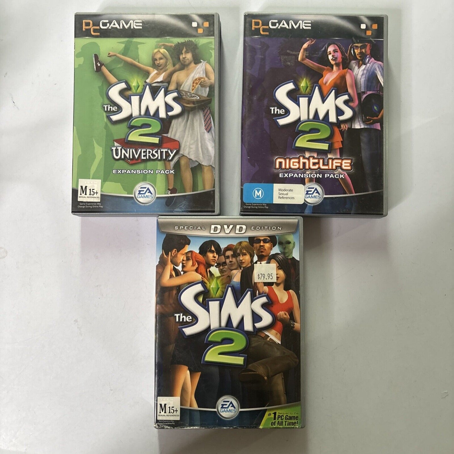 The Sims 2 + 2 Expansion Pack Nightly & University PC DVD-ROM