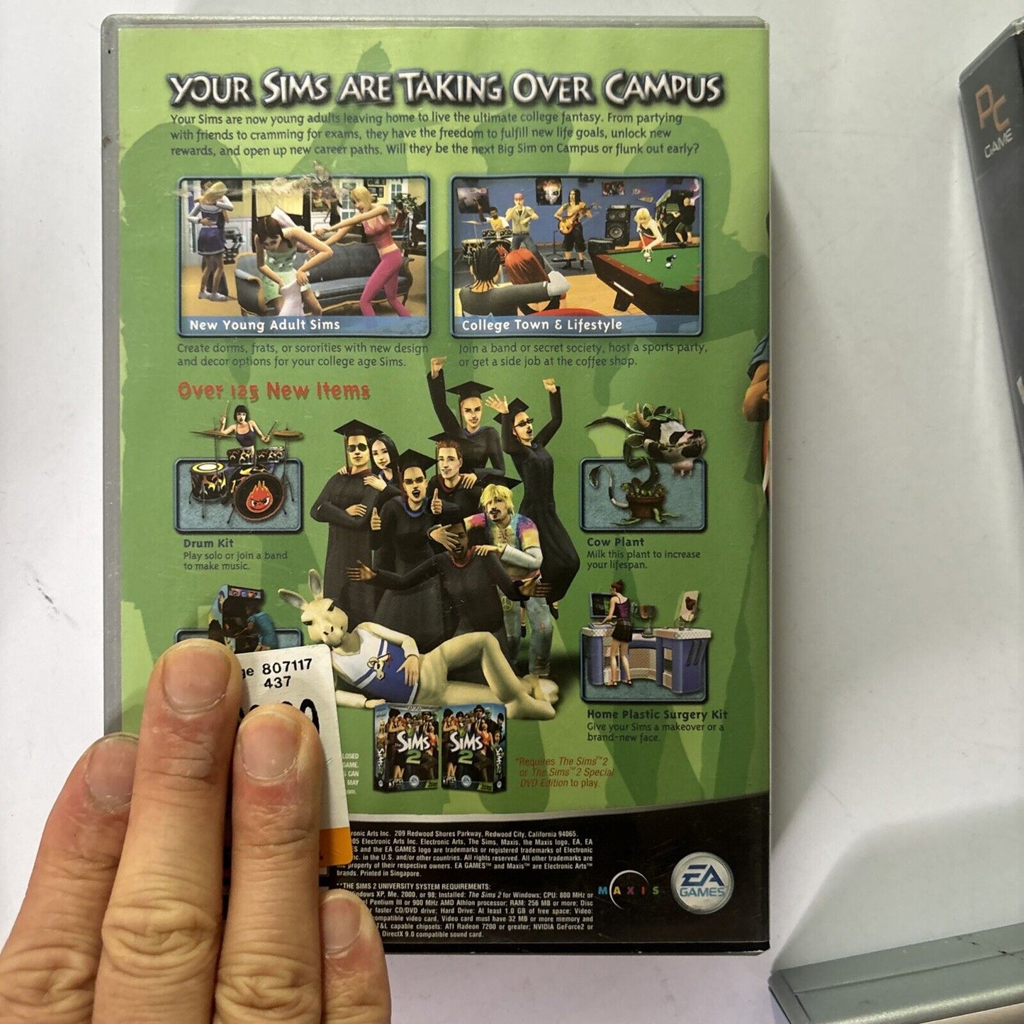 The Sims 2 + 2 Expansion Pack Nightly & University PC DVD-ROM