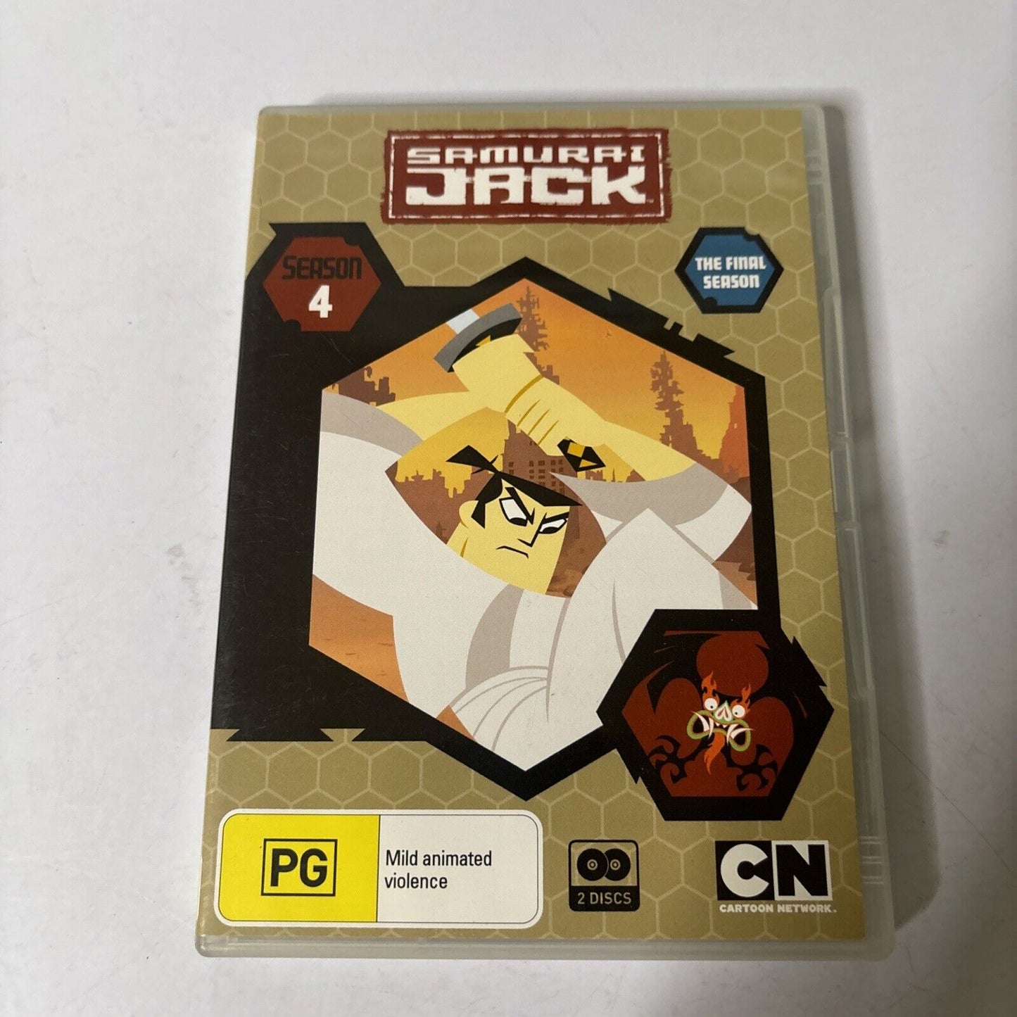 Samurai Jack : Season 4 (DVD, 2002, 2-Disc) Region 4