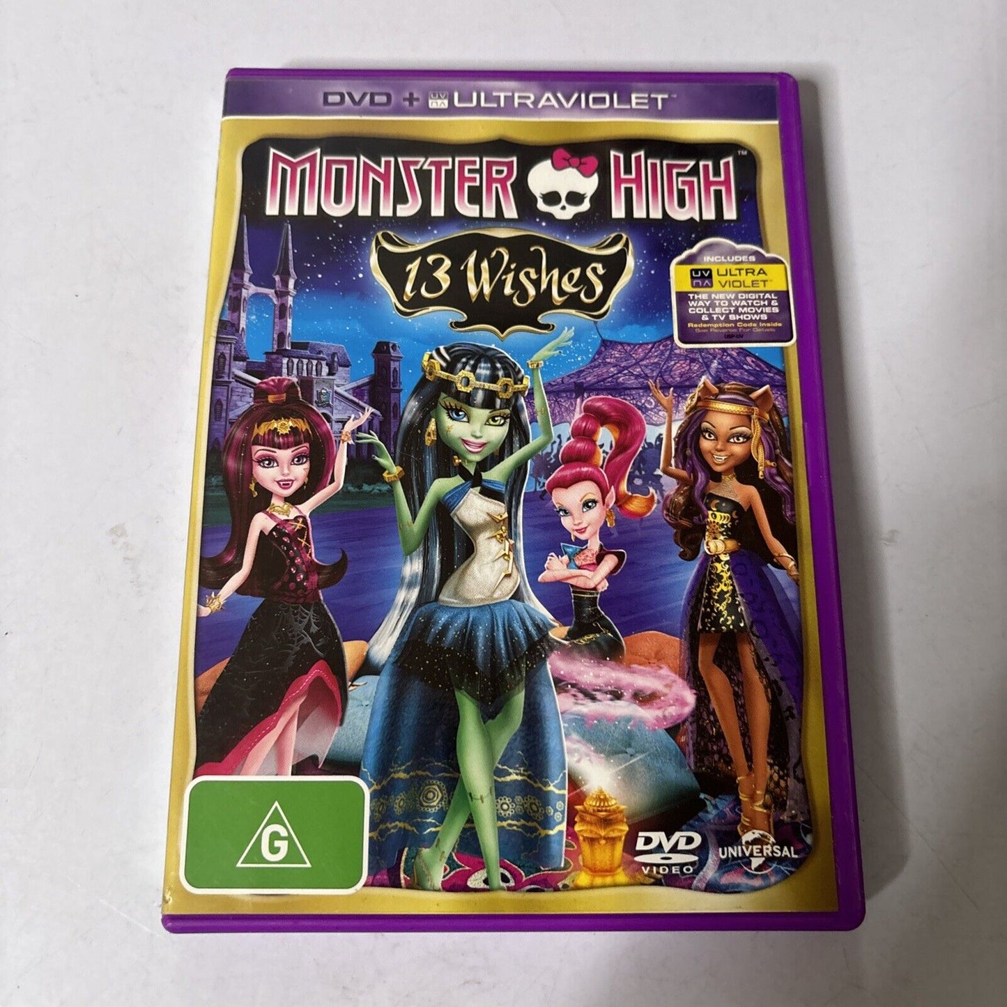 Monster High - 13 Wishes (DVD, 2013) Region 4