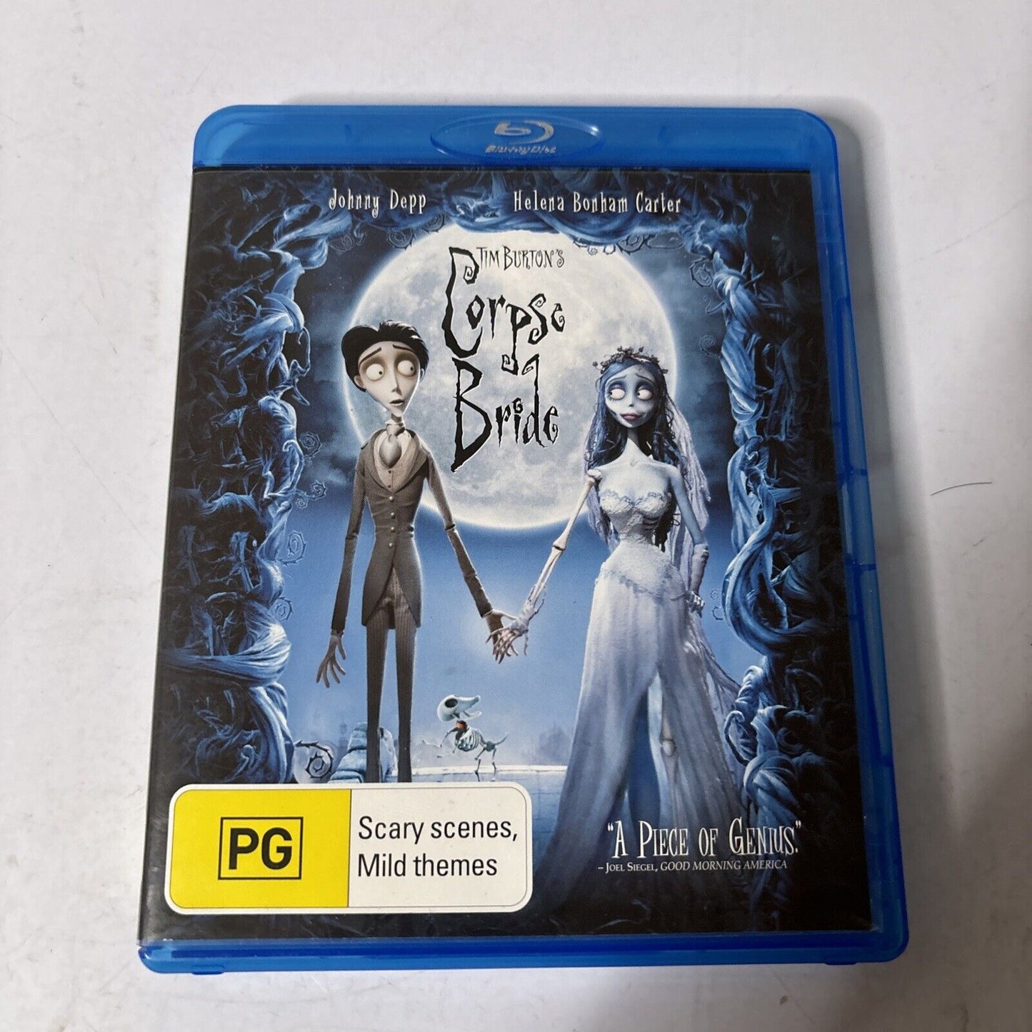 Tim Burton's Corpse Bride (Blu-ray, 2005) Johnny Depp Region B