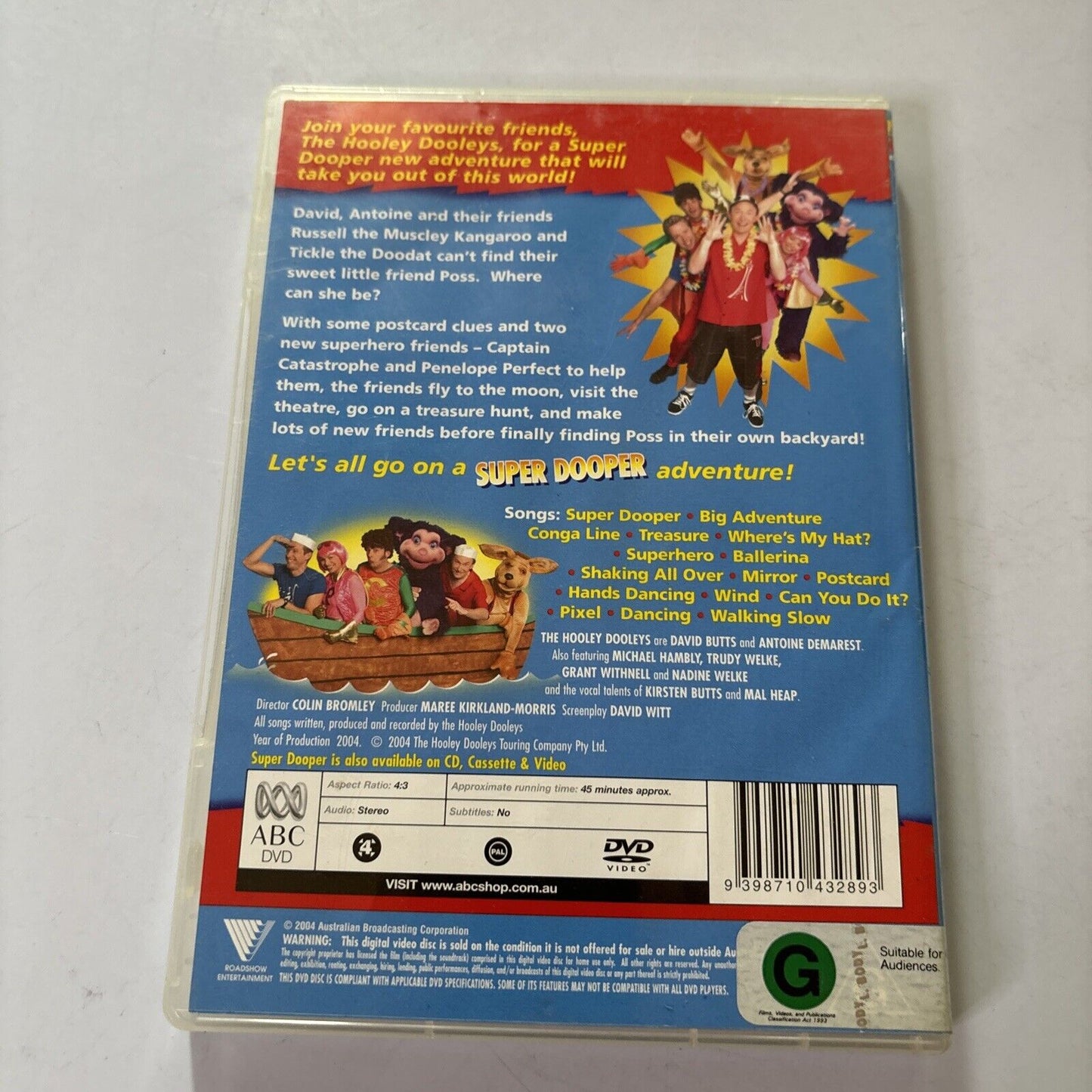 The Hooley Dooleys - Super Dooper (DVD, 2004) Region 4