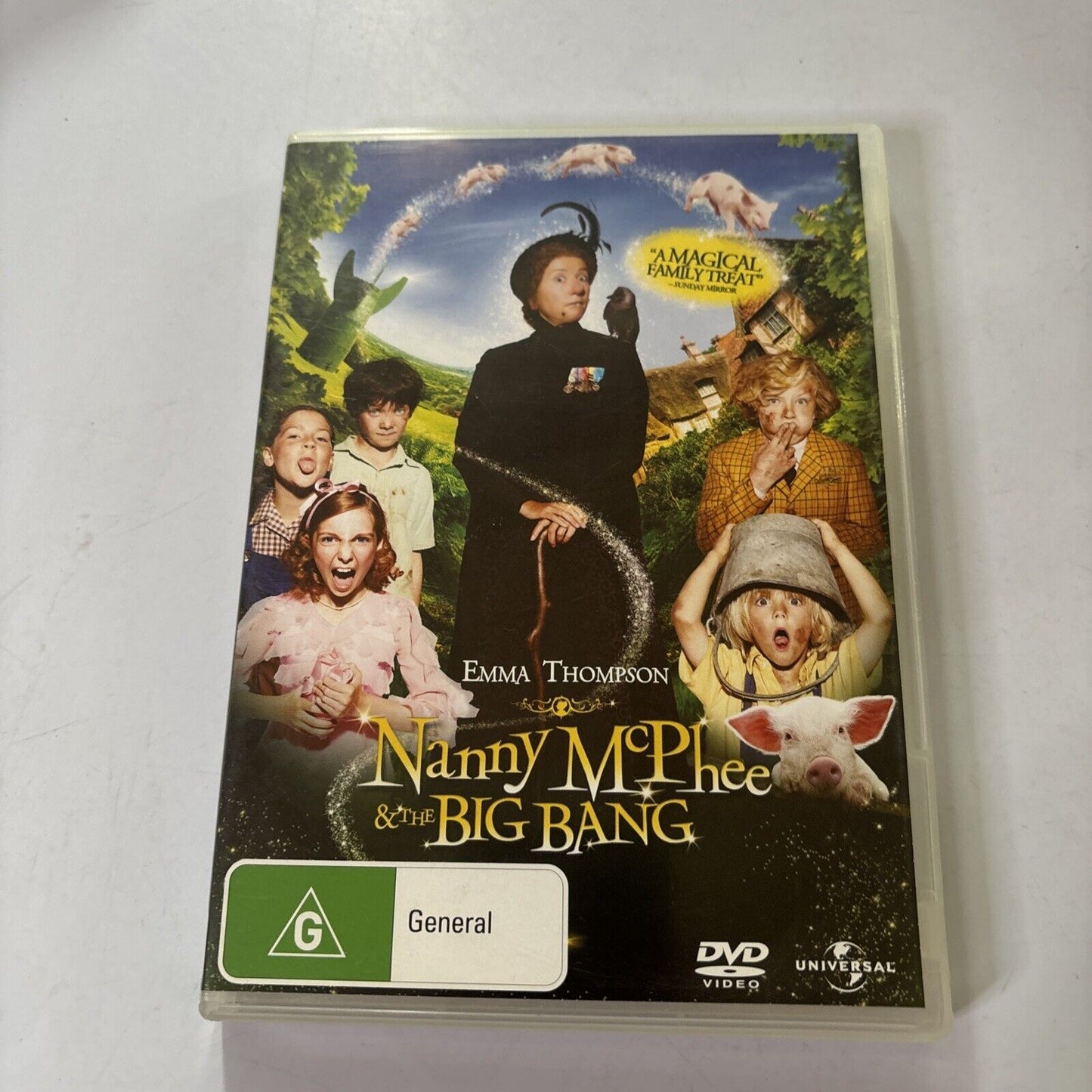 Nanny Mcphee and the Big Bang (DVD, 2010) Ewan McGregor, Emma Thompson Region 4