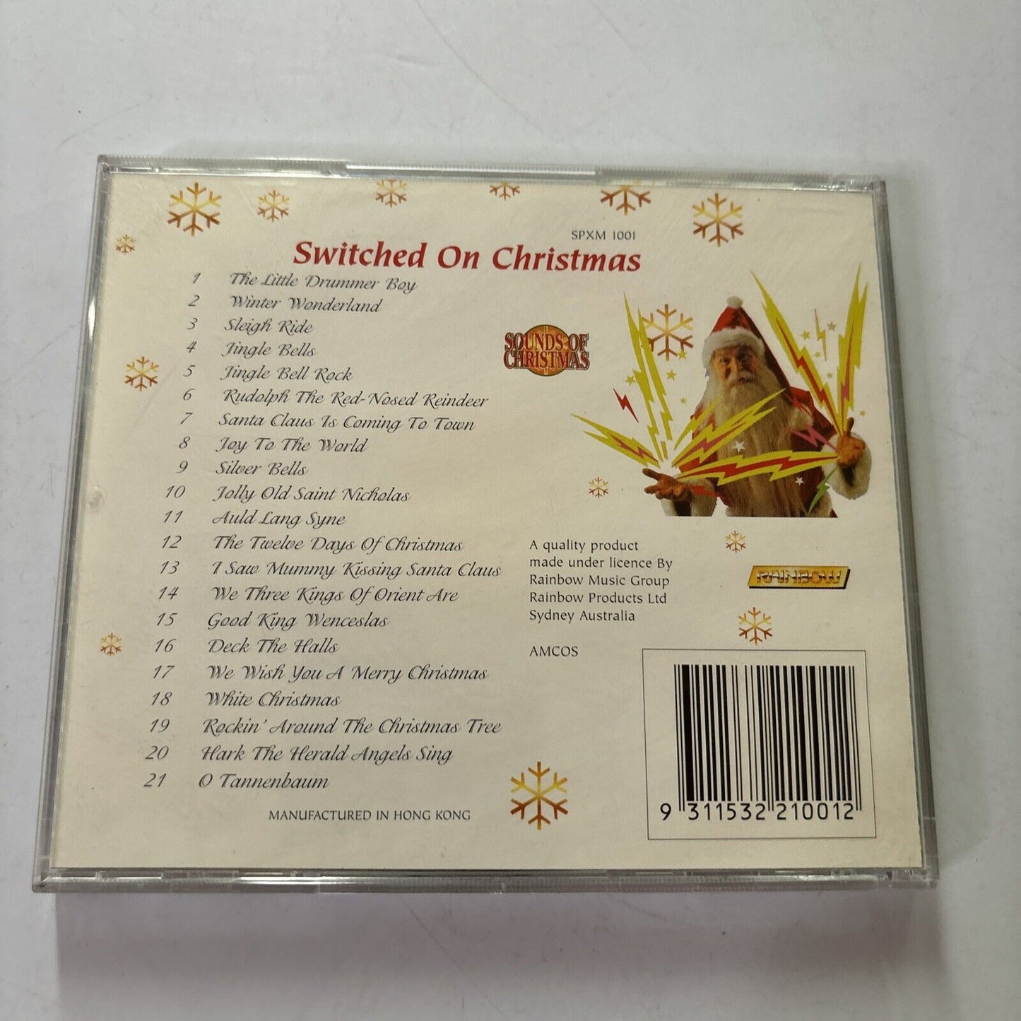 A Christmas Album - Switched On Christmas (CD, 1995) Spxm-1001