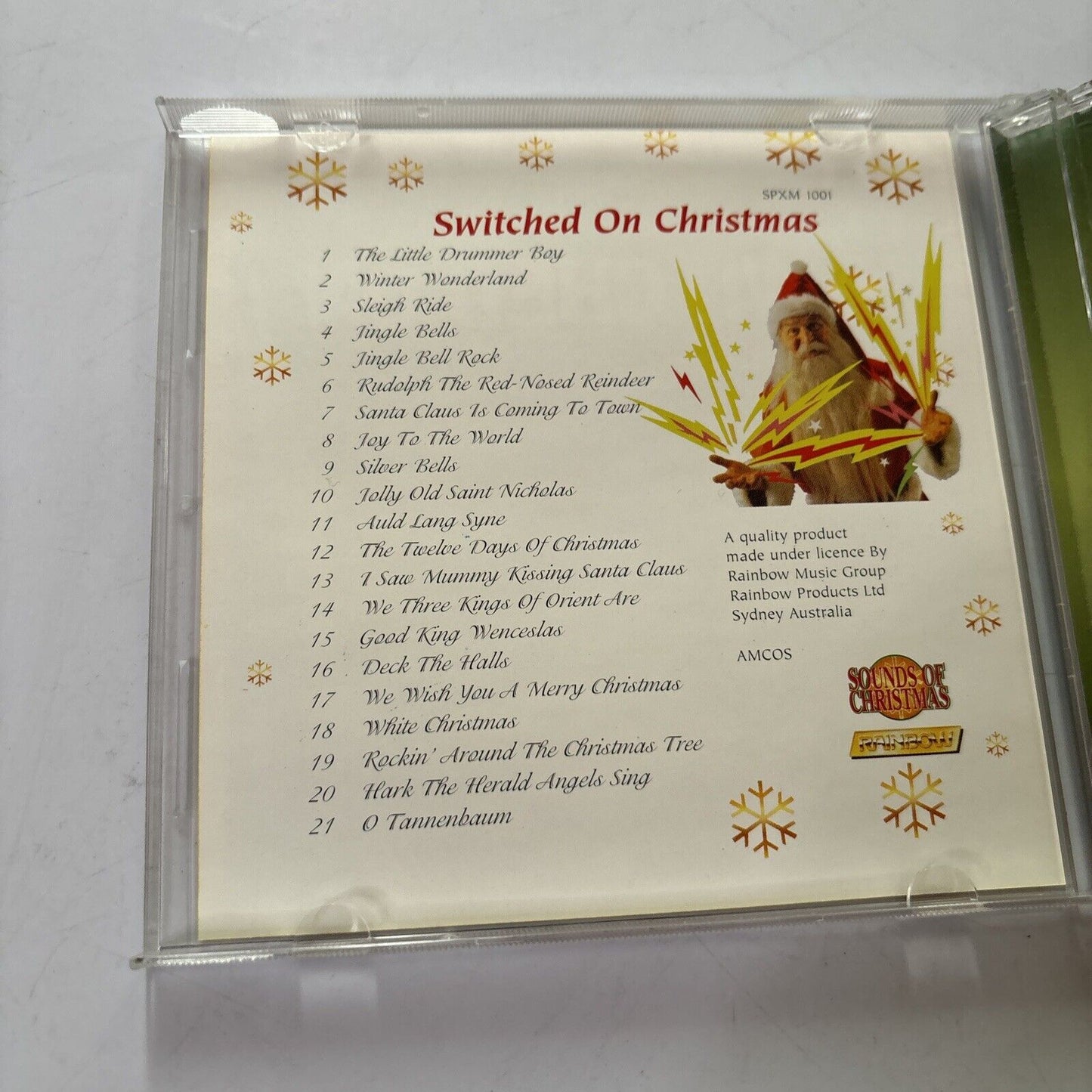 A Christmas Album - Switched On Christmas (CD, 1995) Spxm-1001