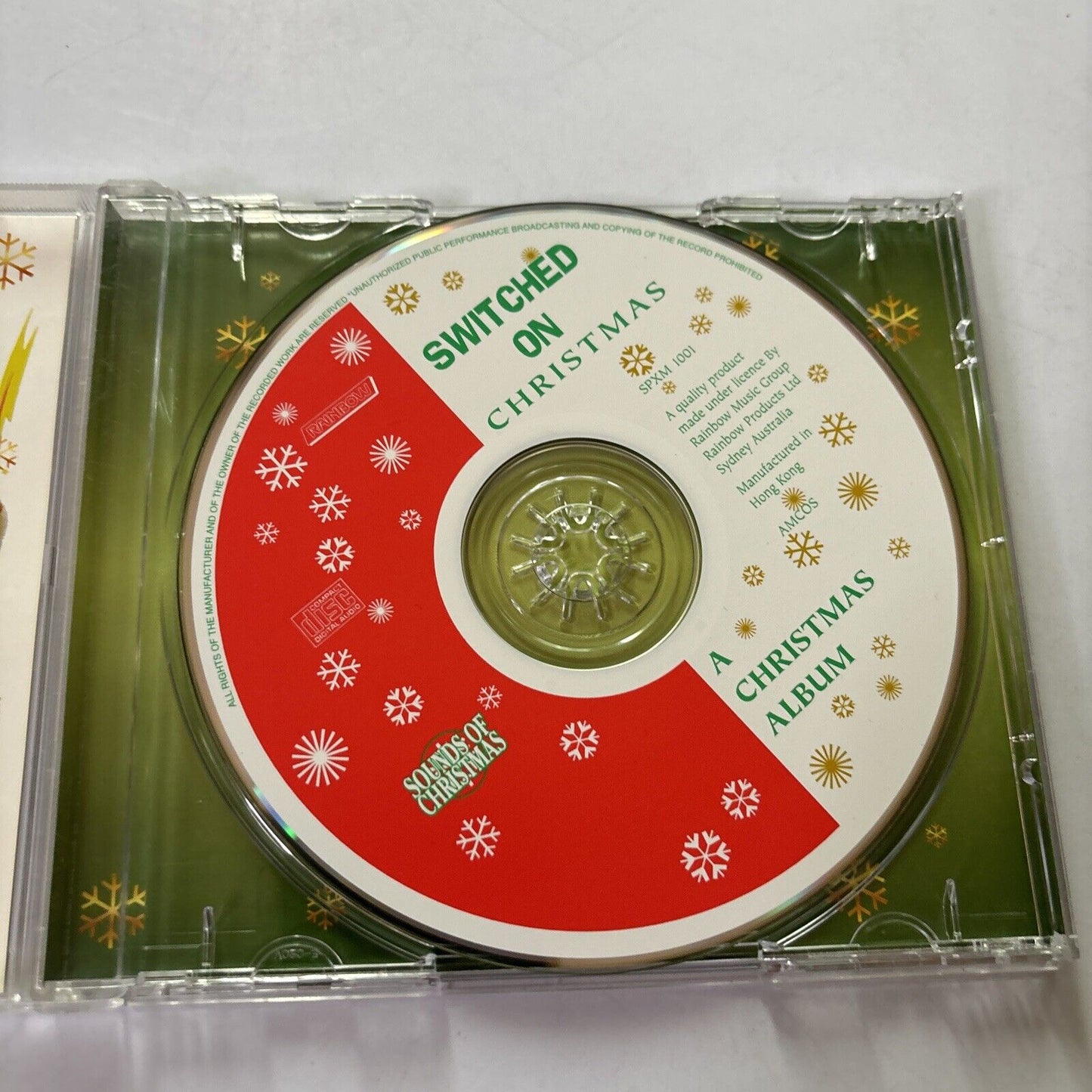 A Christmas Album - Switched On Christmas (CD, 1995) Spxm-1001