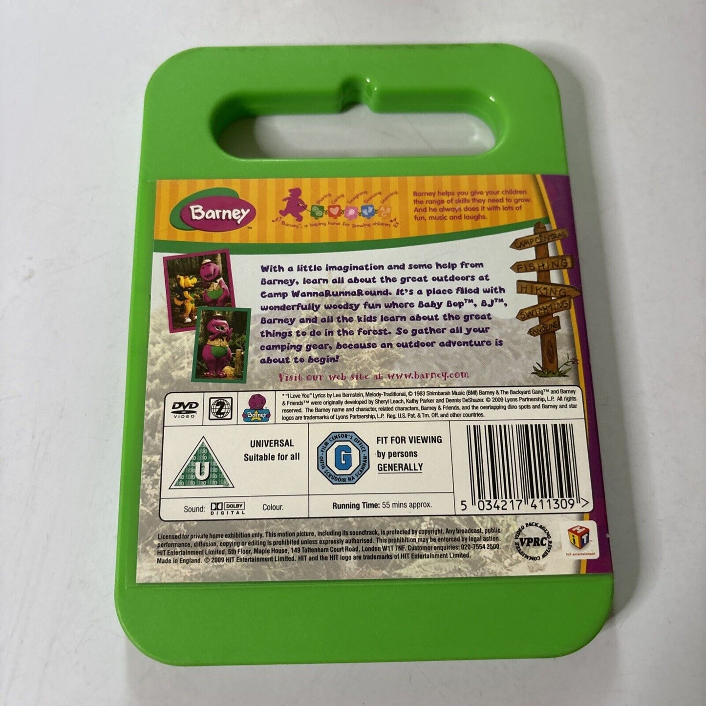 Barney - Outdoor Adventure! (DVD, 2009) Region 2