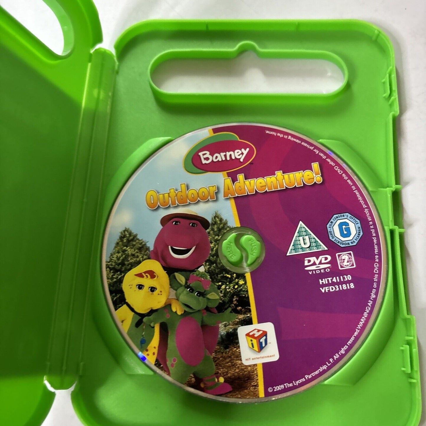 Barney - Outdoor Adventure! (DVD, 2009) Region 2