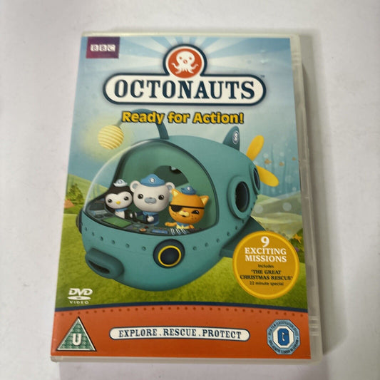 Octonauts - Ready For Action (DVD, 2012) Region 2