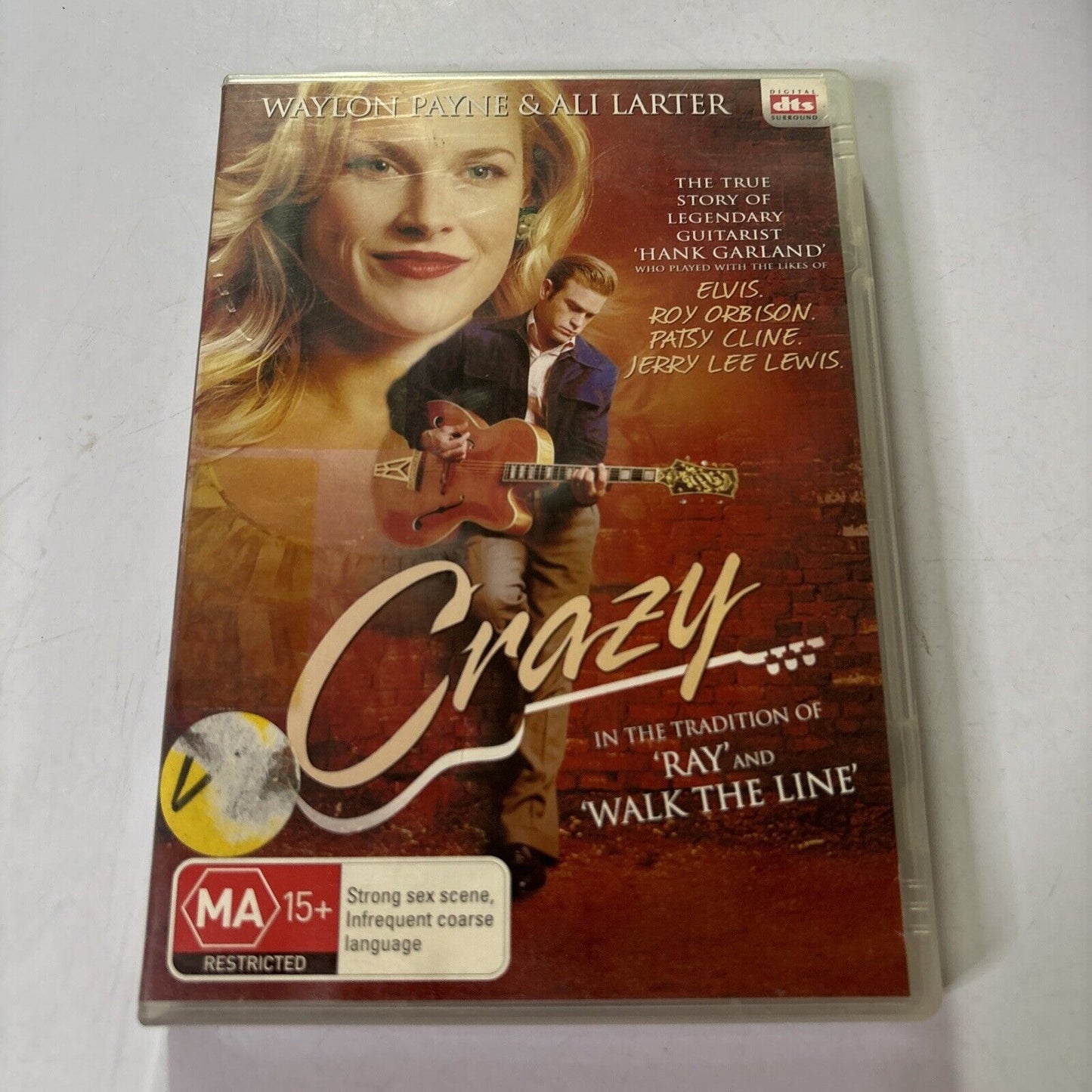 Crazy (DVD, 2007) Ali Larter, Waylon Payne Region 4