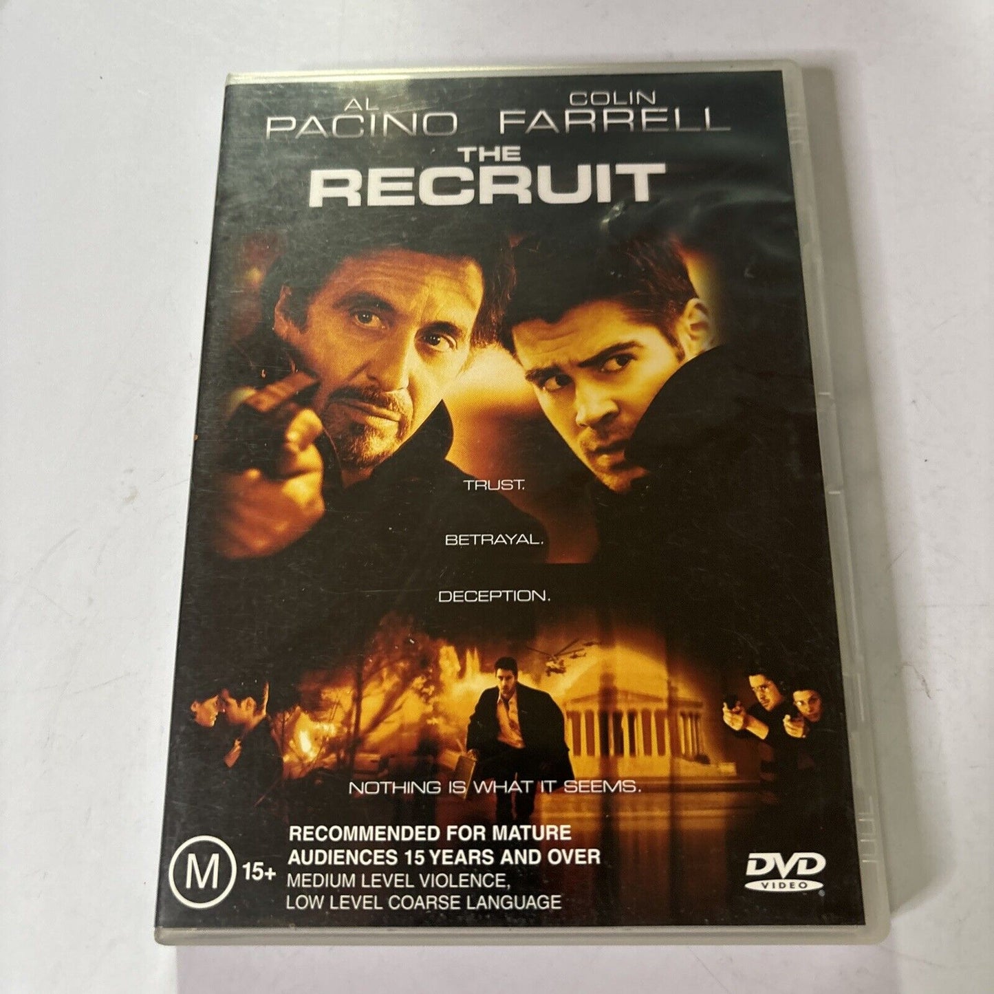 The Recruit (DVD, 2003) Colin Farrell, Al Pacino Region 4