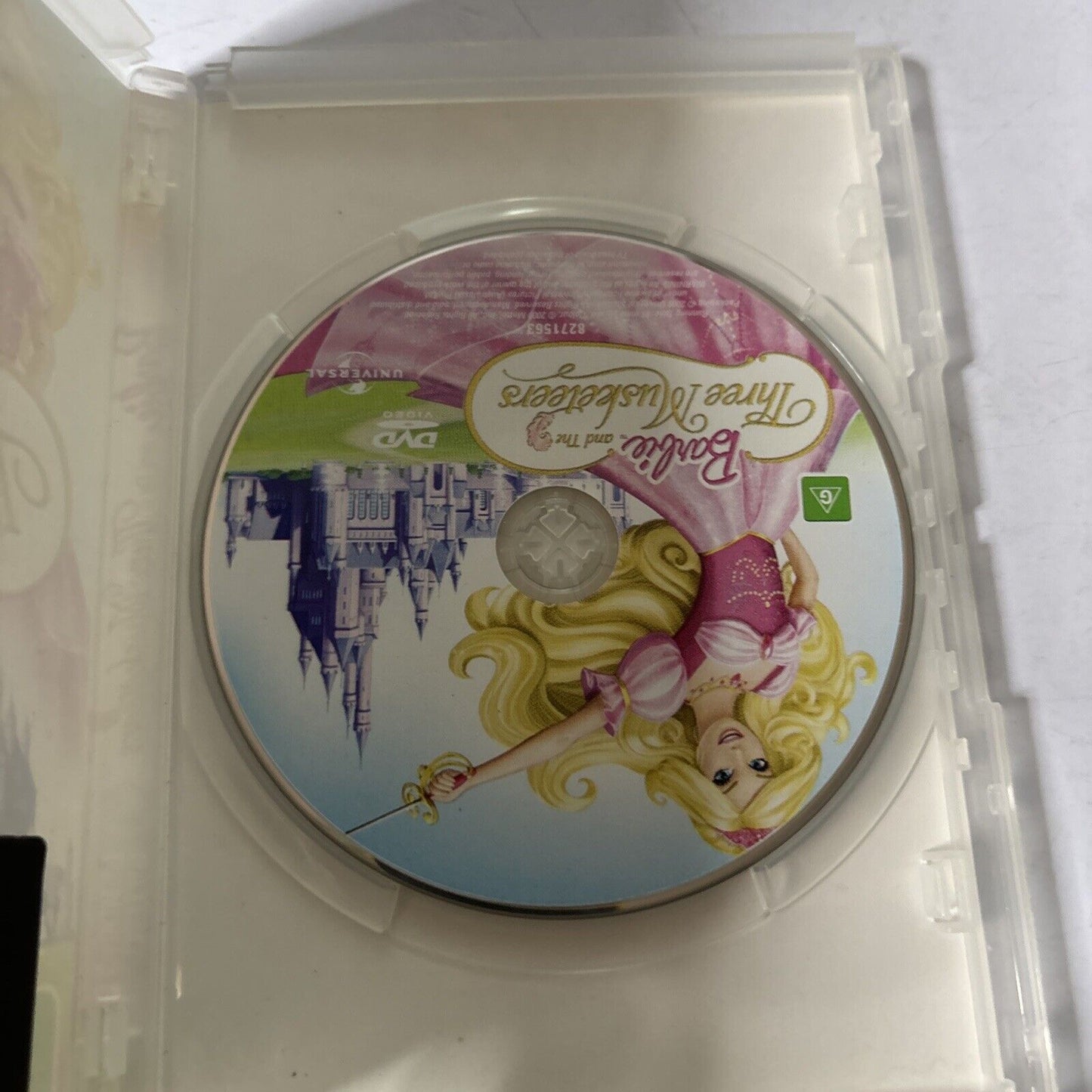 Barbie and the Three Musketeers (DVD, 2009) Region 4