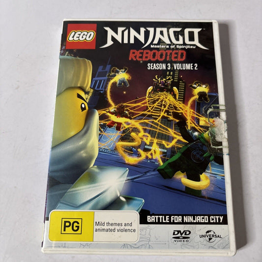 Lego Ninjago - Masters of Spinjitzu : Series 3 : Vol 2 (DVD, 2011)  Region 4 &2