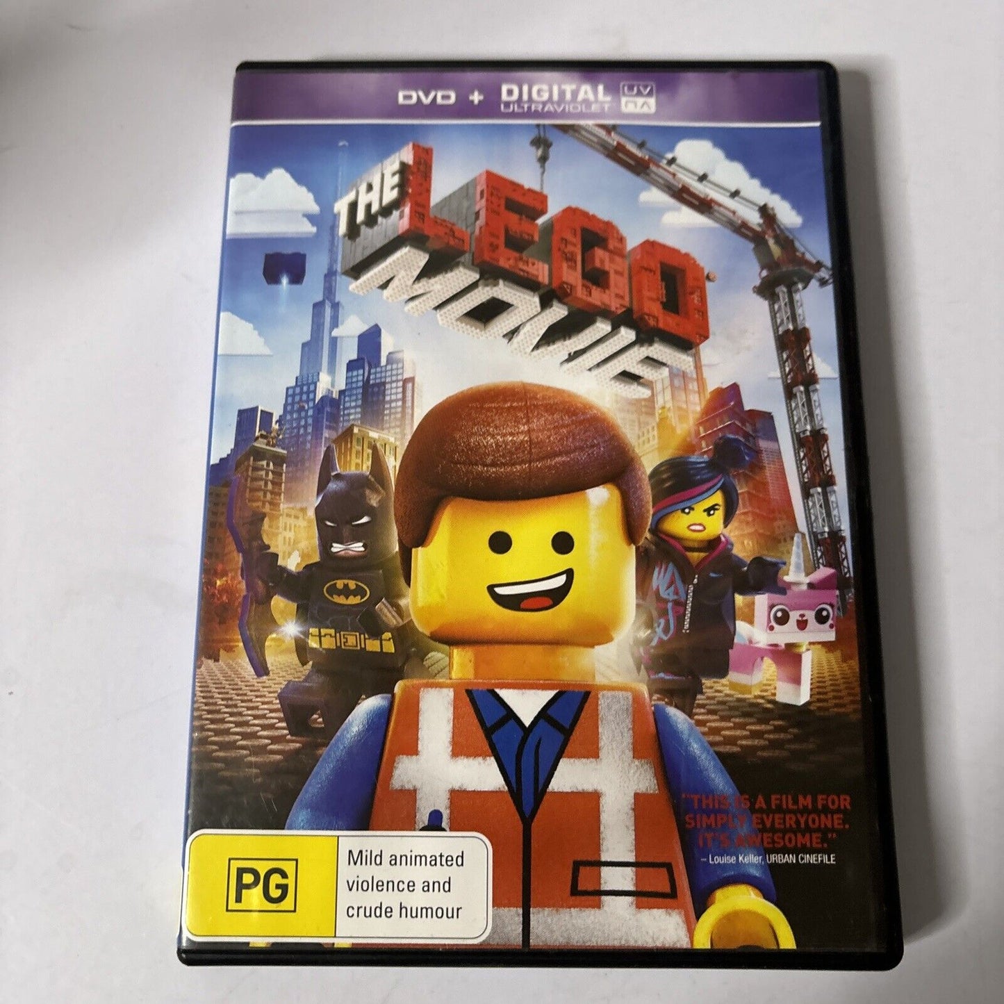 The Lego Movie (DVD, 2014) Chris Pratt Region 4