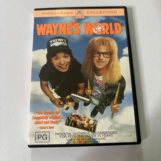 Wayne's World (DVD, 1992) Mike Myers, Dana Carvey  Region 4