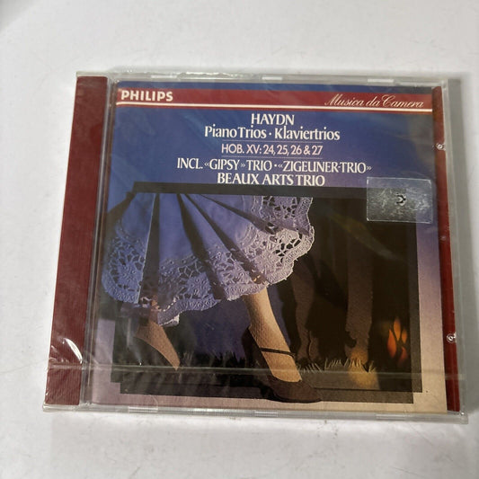 Haydn, Beaux Arts Trio - Piano Trios Hob. XV: 24, 25, 26, 27 (CD, 1989) NEW