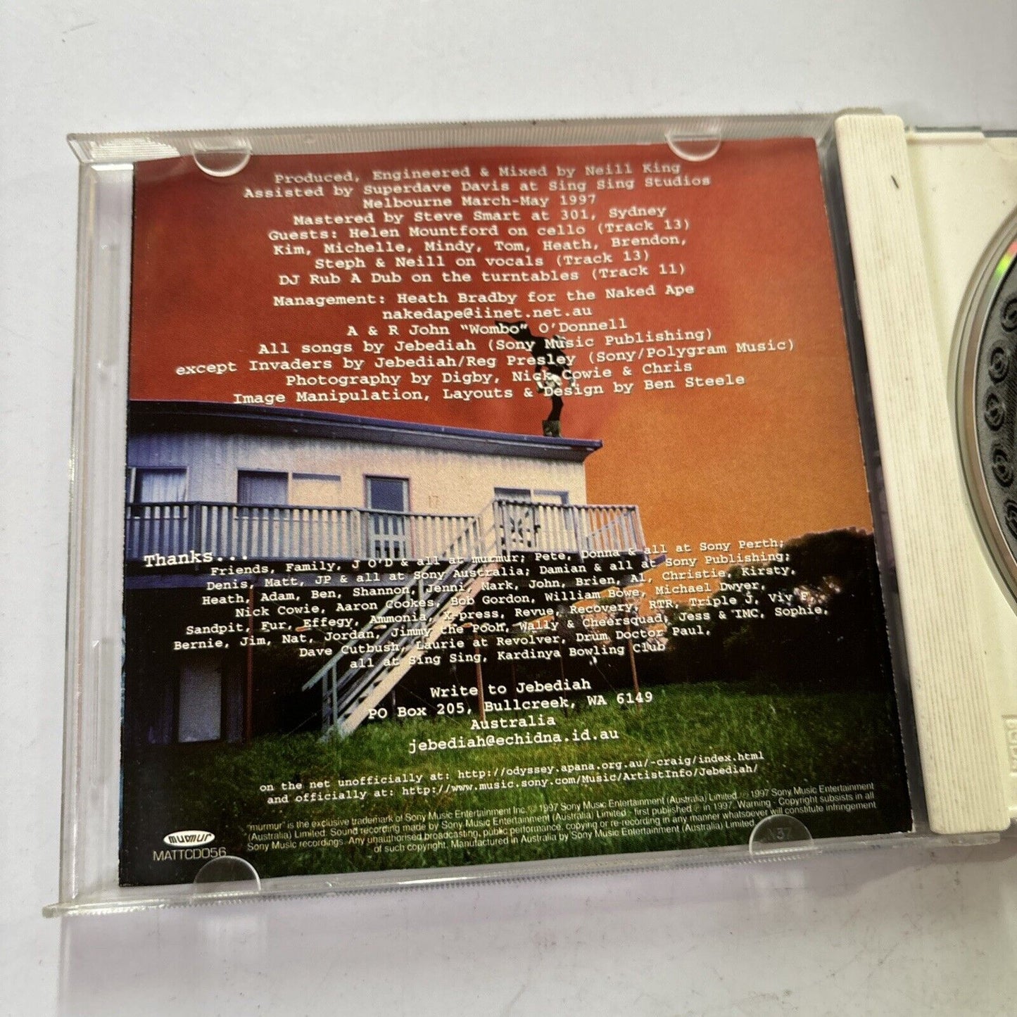 Jebediah - Slightly Odway (CD, 1997)