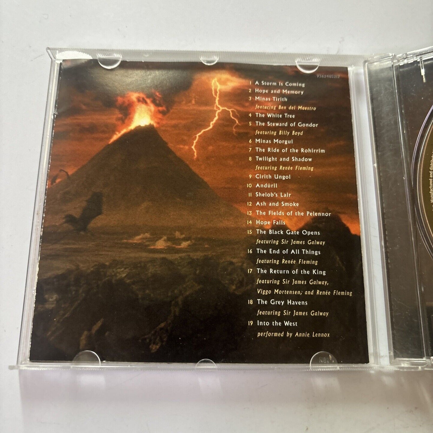 The Lord Of The Rings The Return Of The King Soundtrack - Howard Shore (CD 2003)