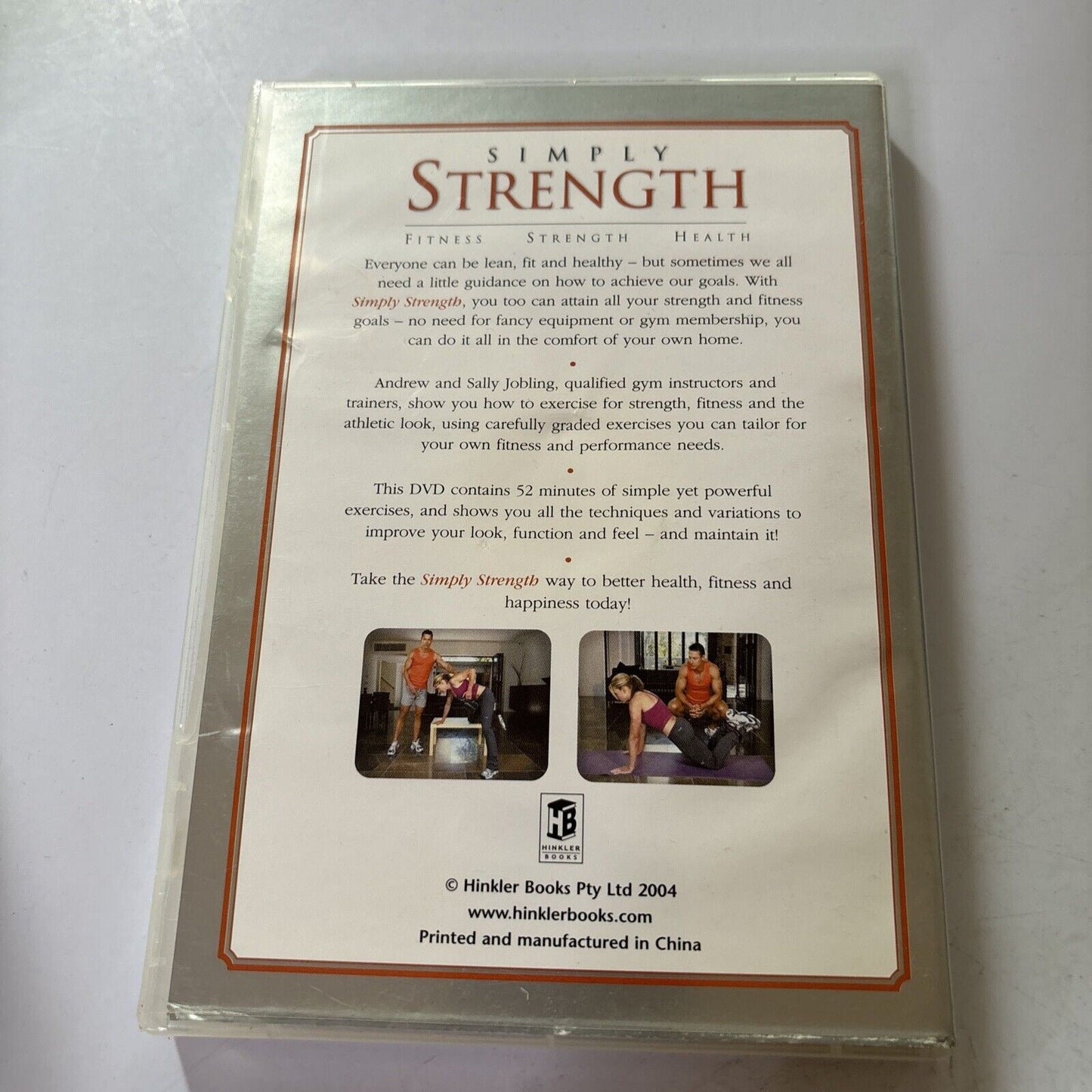 Simply Strength By Andrew Jobling (DVD, 2004) All Regions