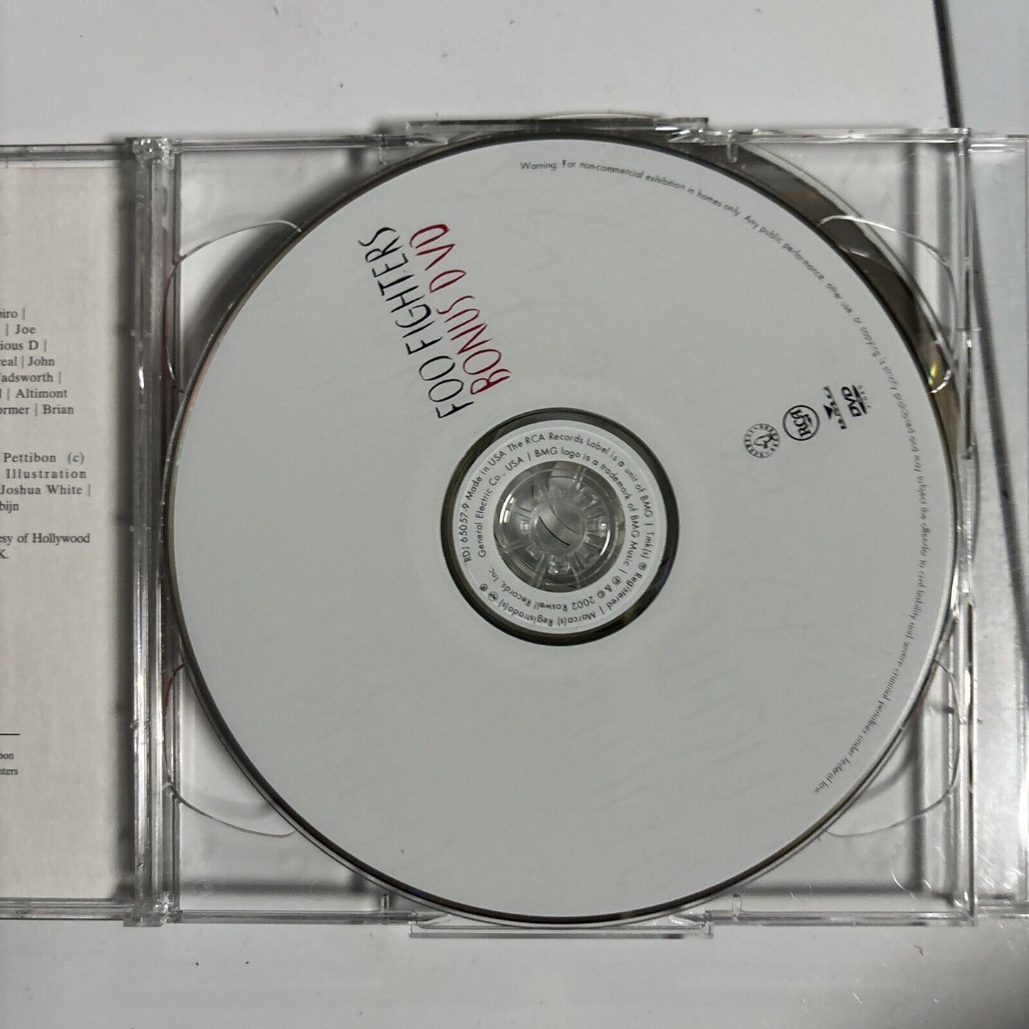 Foo Fighters - One By One (CD, 2002) RCA & Rock