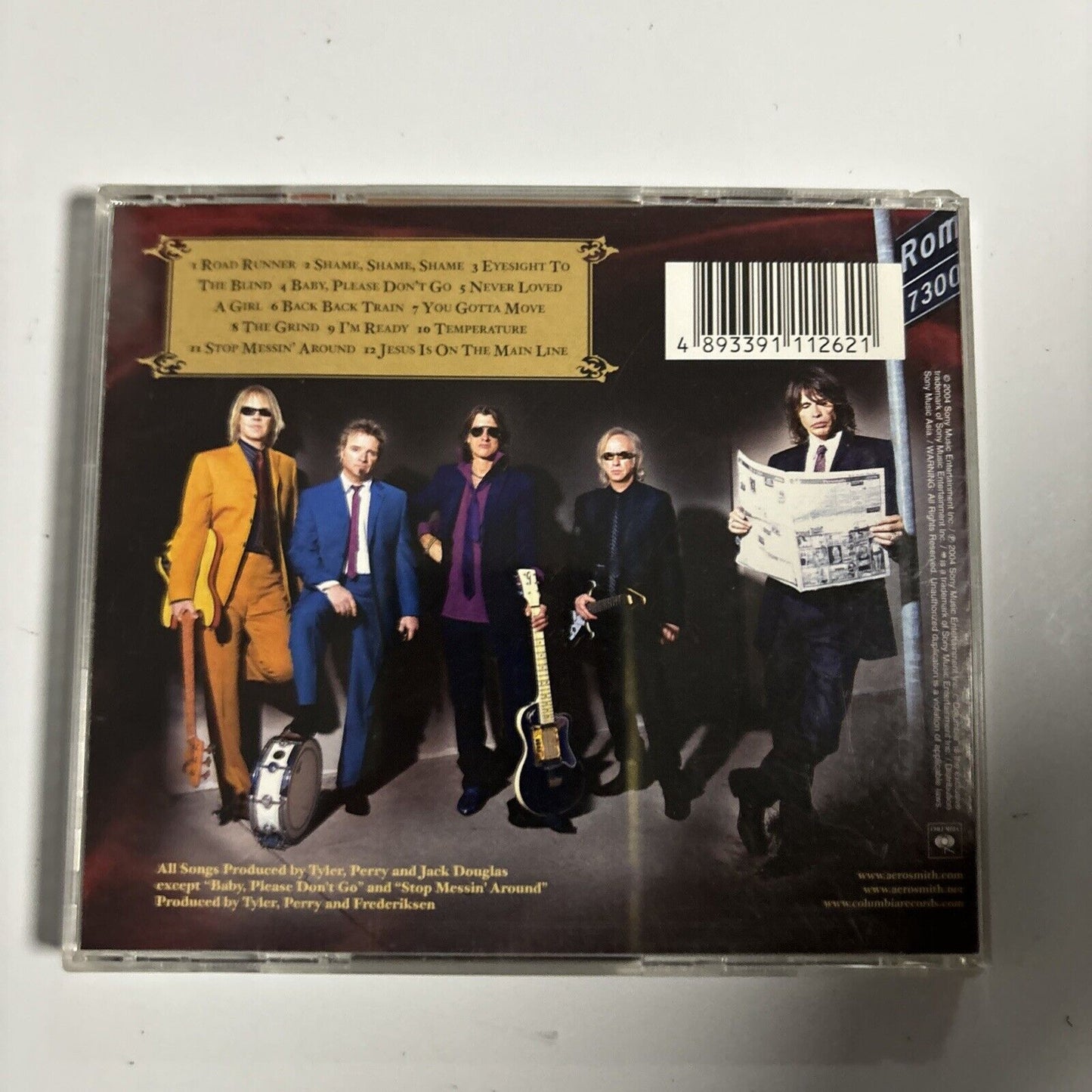 Aerosmith - Honkin' On Bobo (CD, 2004) Columbia 515447 2