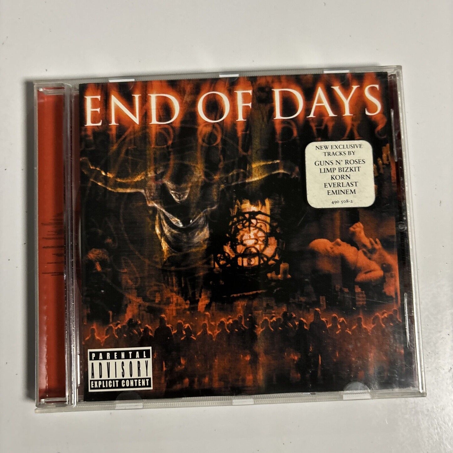 End Of Days - Original Film Soundtrack (CD, 1999) Geffen Records 490 508-2